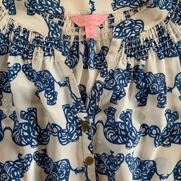 SOLD - Worn once size S Lilly Pulitzer Elsa top. - Picture 3 of 3